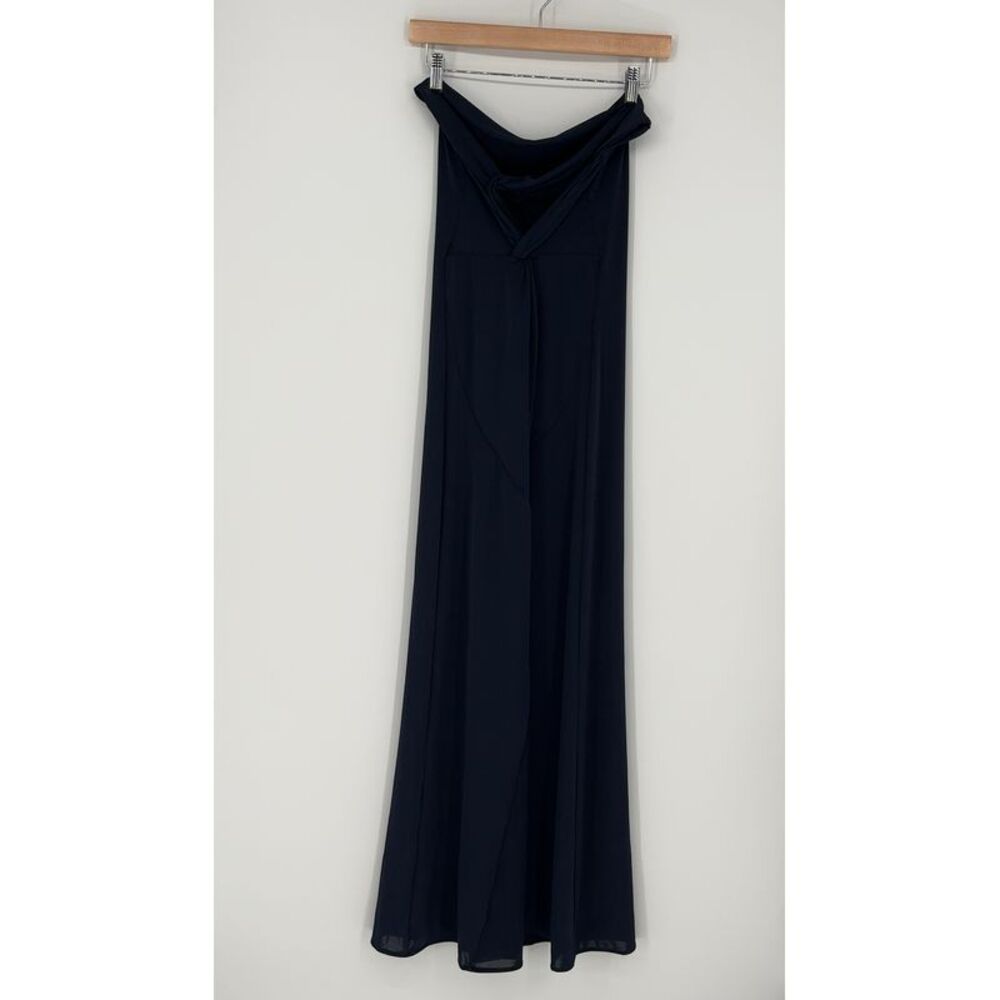 Meshki Backless Halter Maxi Dress